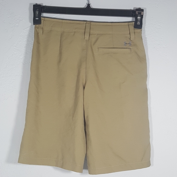 Under Armour Tan Pants Sz Youth Medium - Picture 2 of 5